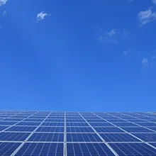 Solar-powered facility
